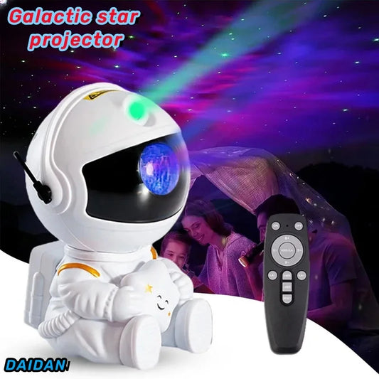 LitLyte's Galaxy Star Projector Night Light Astronaut Space Projector